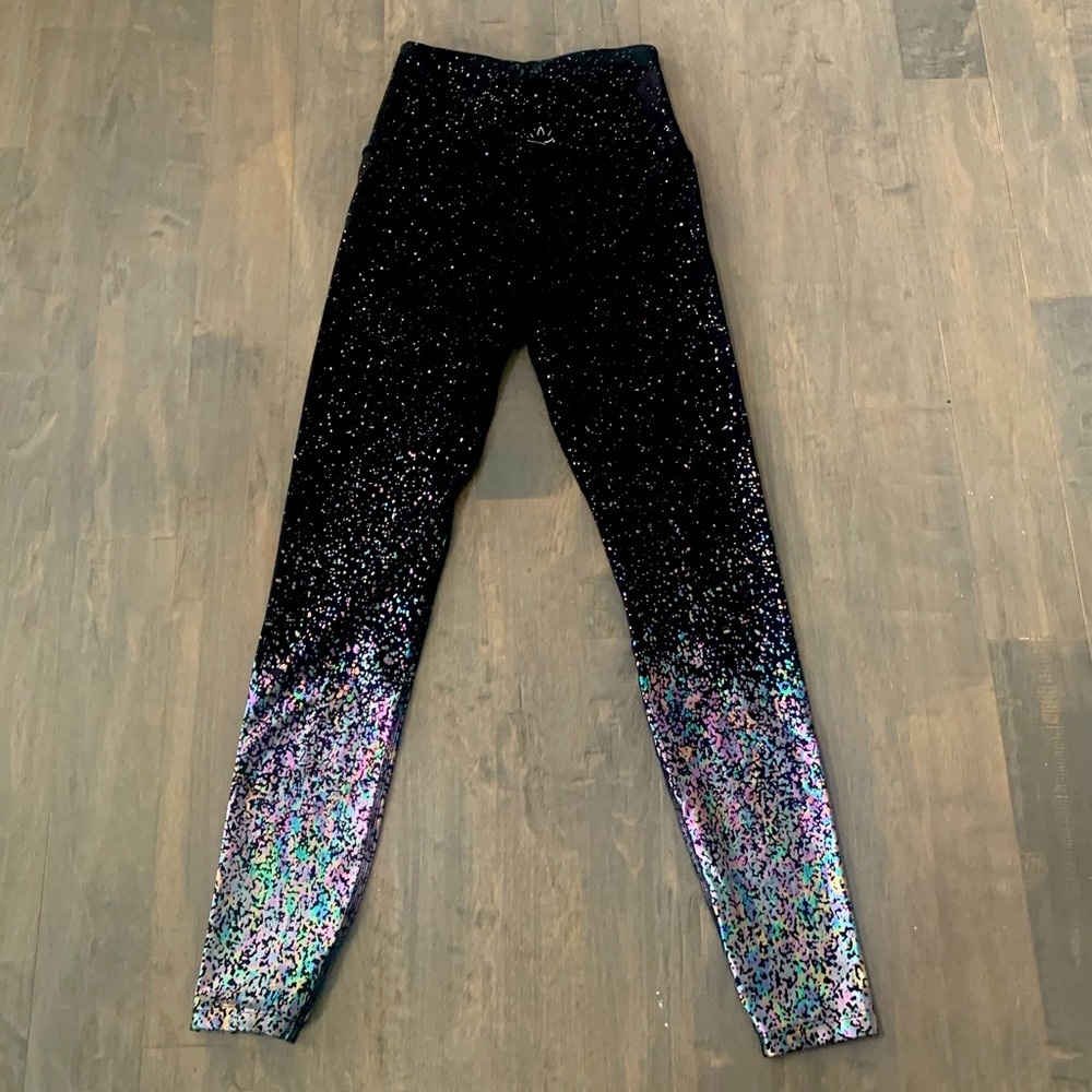 Beyond Yoga Metallic Confetti Leggings